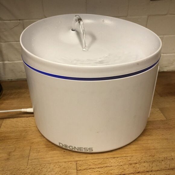 Dogness Pet Smart Water Fountain PLUS (LARGE PETS) White Auto Shuts Off 3.2 L - Picture 2 of 13